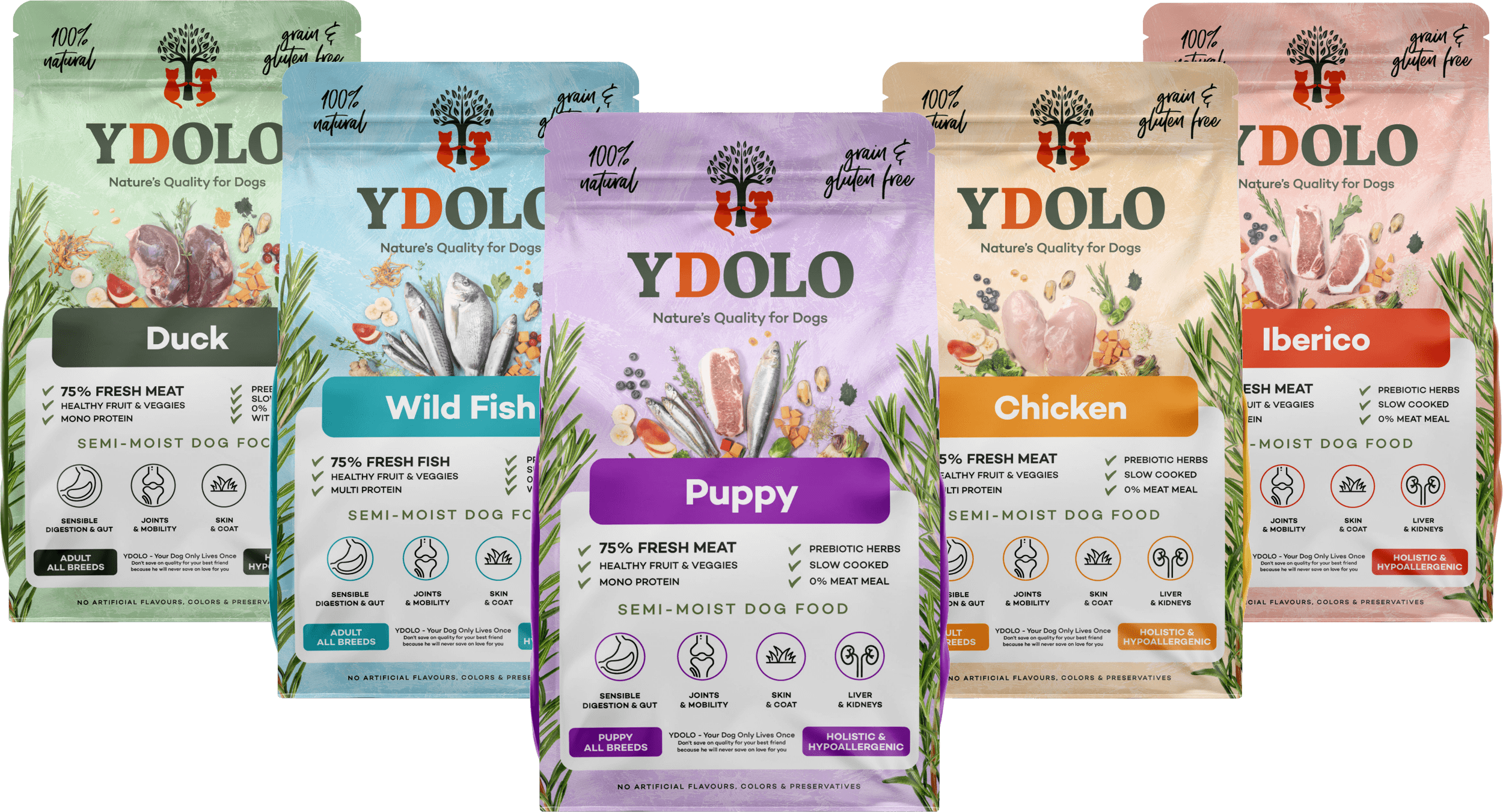 Image YDOLO | La nourriture pour chiens la plus saine du marché européen